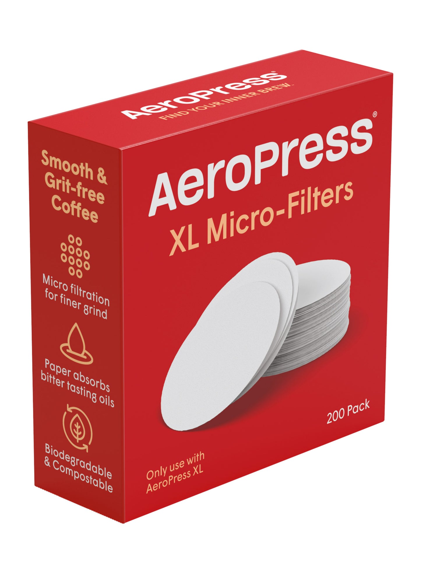 Aeropress® filtri Micro-Filters XL, 200 kos