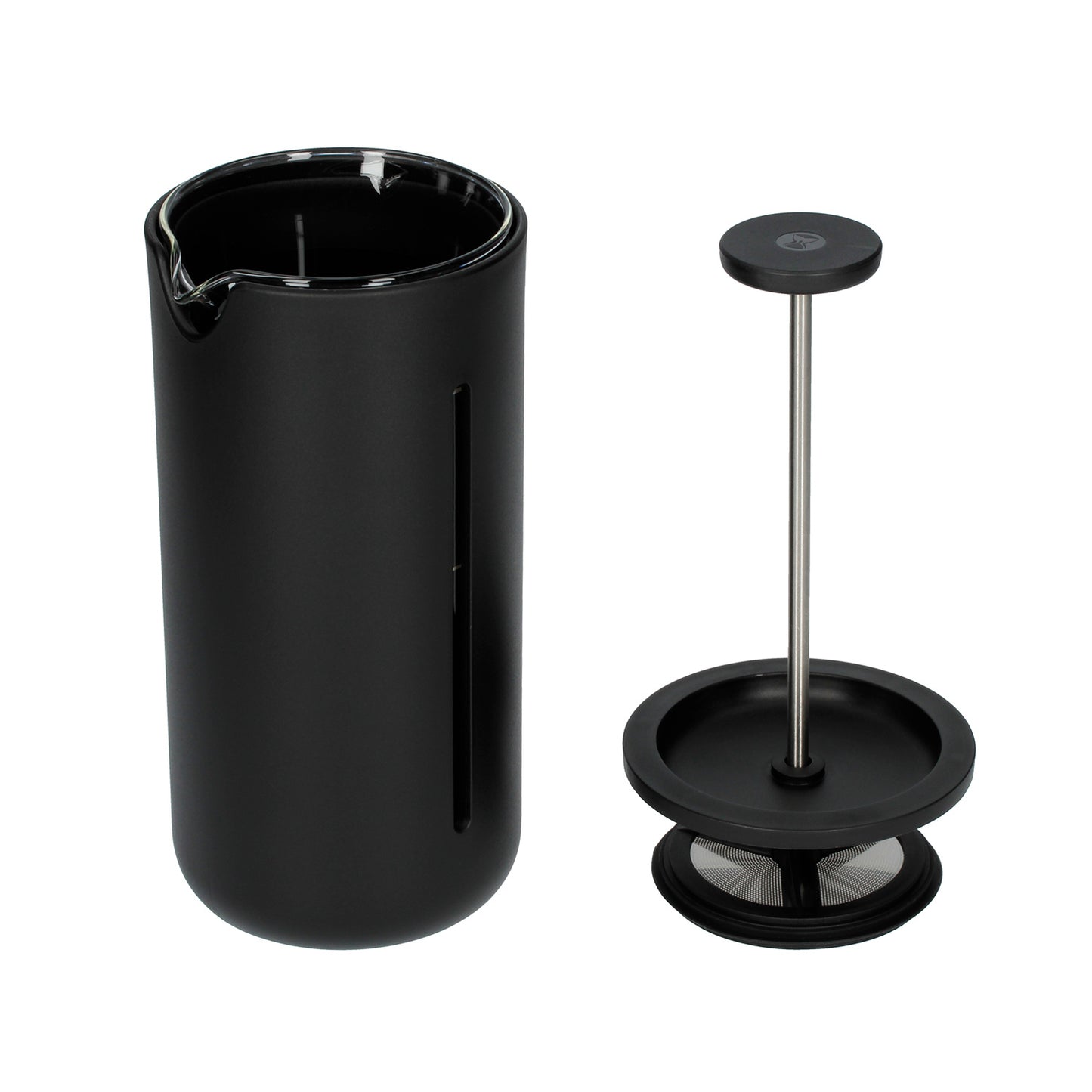 U French Press, 450ml, Črn