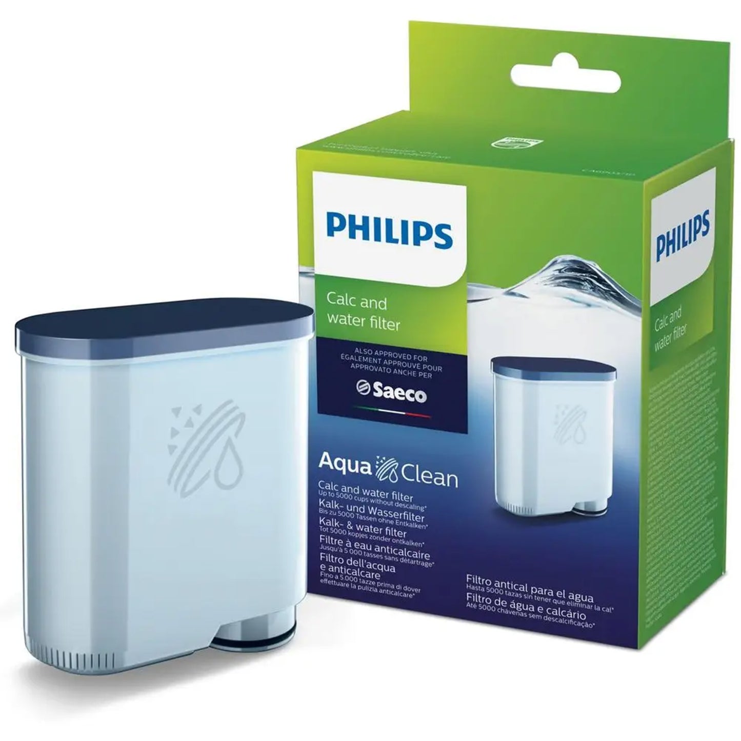 Philips AQUACLEAN, Vodni filter