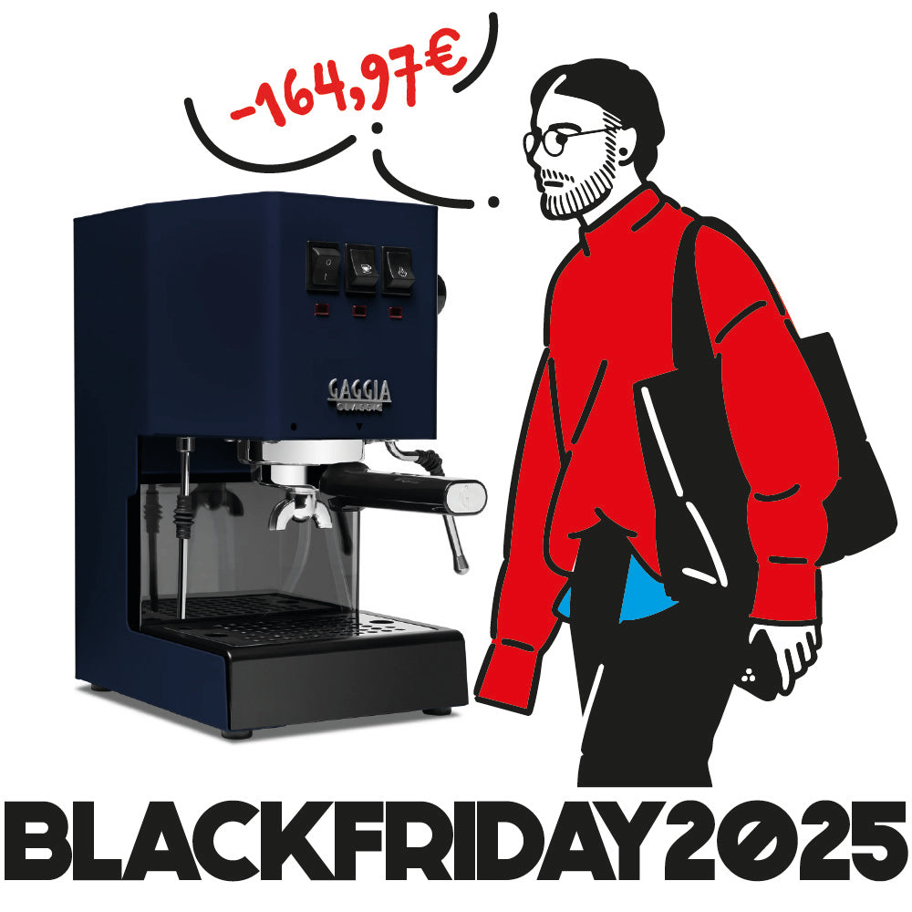 BLACK FRIDAY - Gaggia CLASSIC E24 Classic Blue - Color Vibes