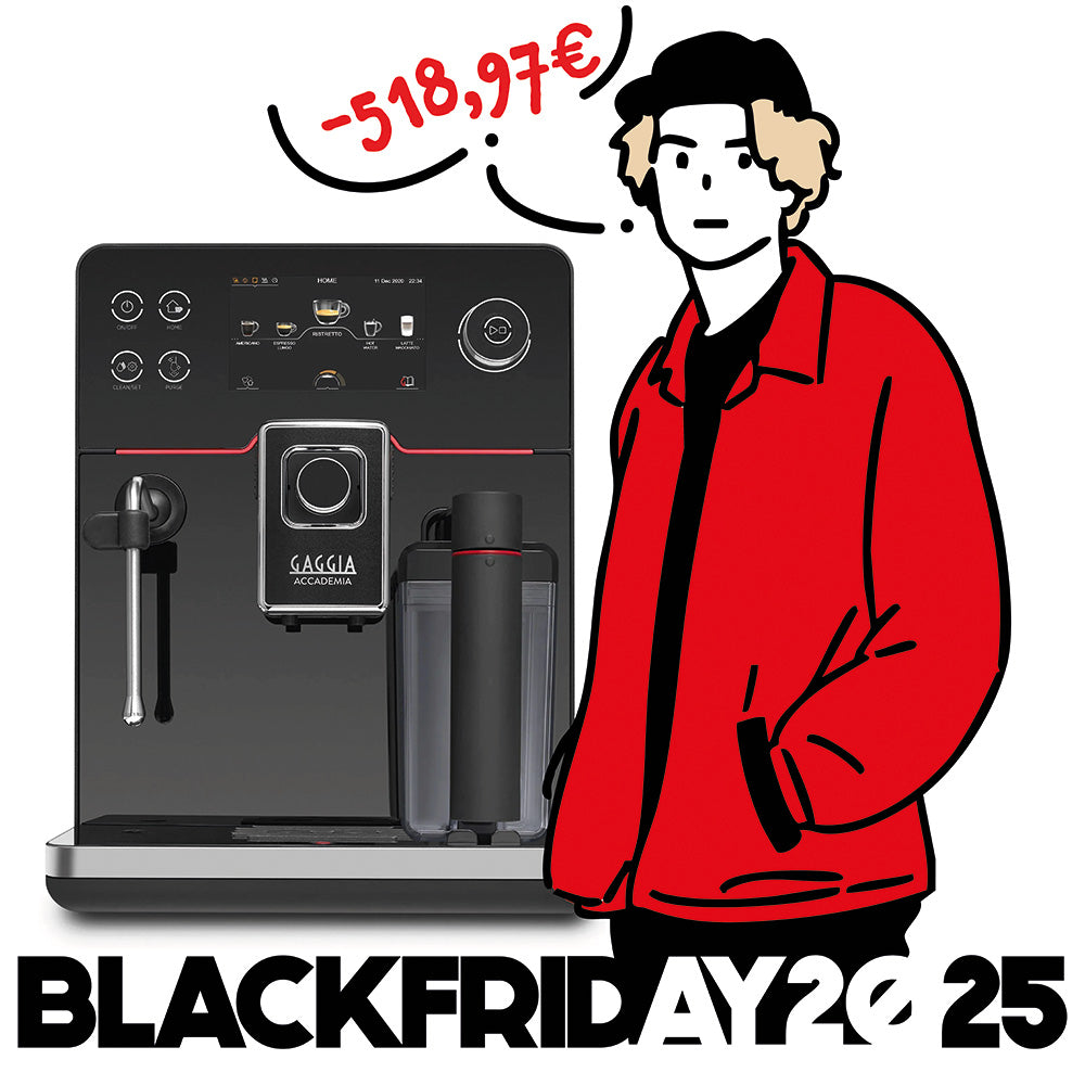 BLACK FRIDAY - Gaggia NEW ACADEMIA GLASS