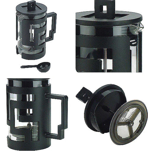 FRENCH PRESS TIAMO STEKLEN, 300 ml