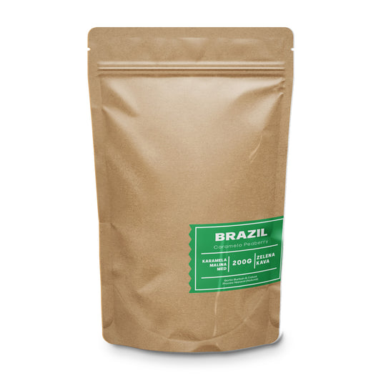 BRAZIL Caramelo Peaberry; ZELENA KAVA