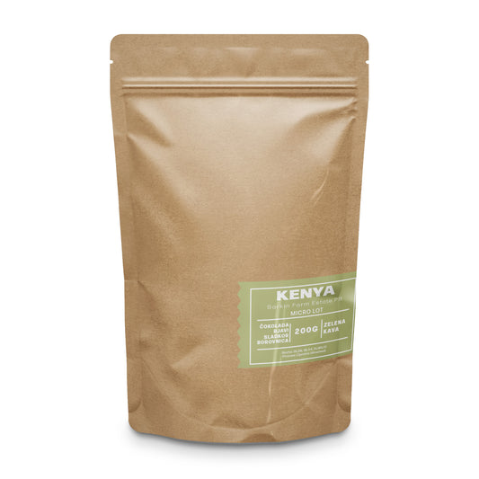 KENYA Sarkin Farm Estate PB - Micro Lot; ZELENA KAVA